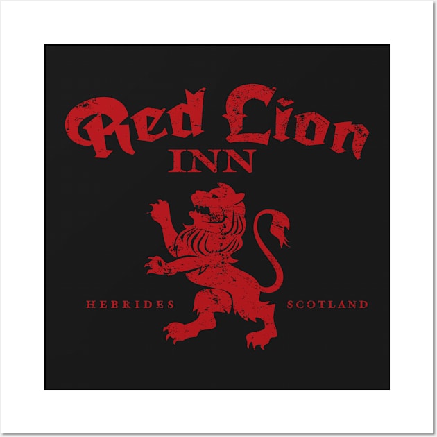 Red Lion Inn Wall Art by MindsparkCreative